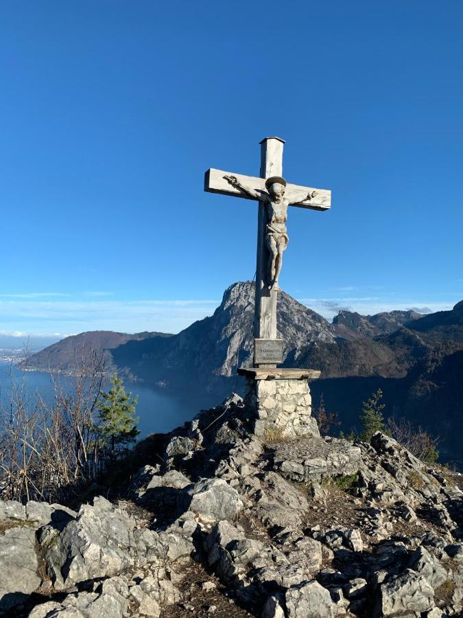 Bergglueck - Gemuetliches Appartement Am Traunsee Altmünster Esterno foto