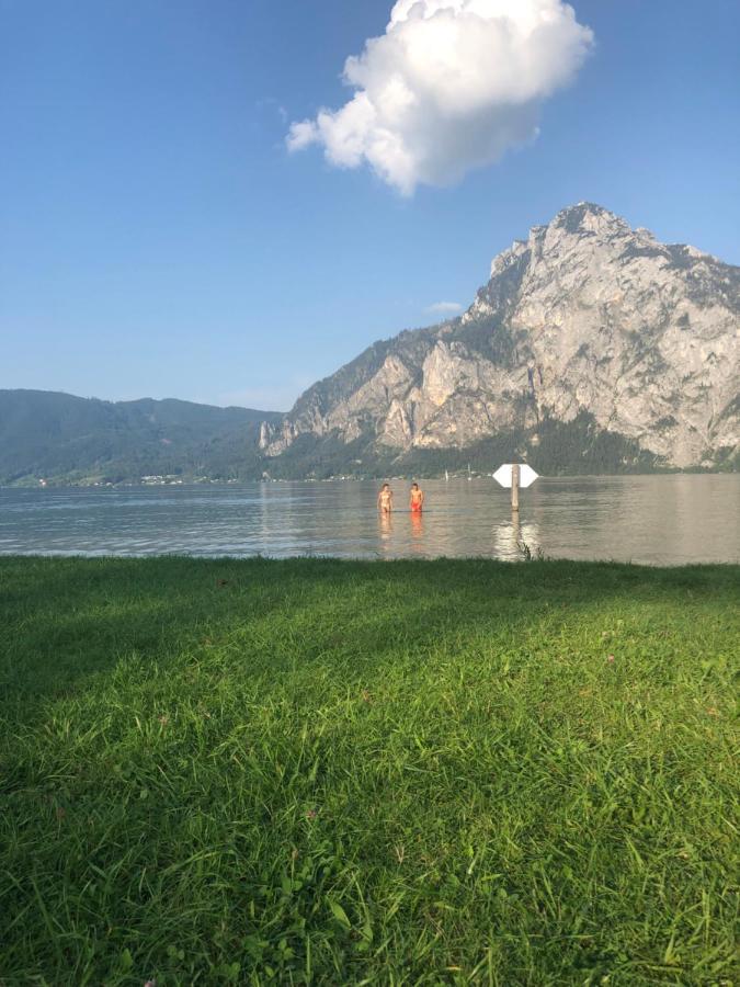 Bergglueck - Gemuetliches Appartement Am Traunsee Altmünster Esterno foto